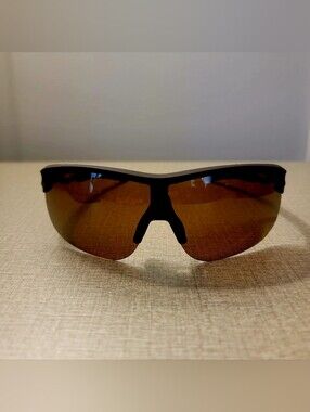 Banbé Eyewear Australian Sporty Shield Wrap Sunglasses - Dark Brown - MINT